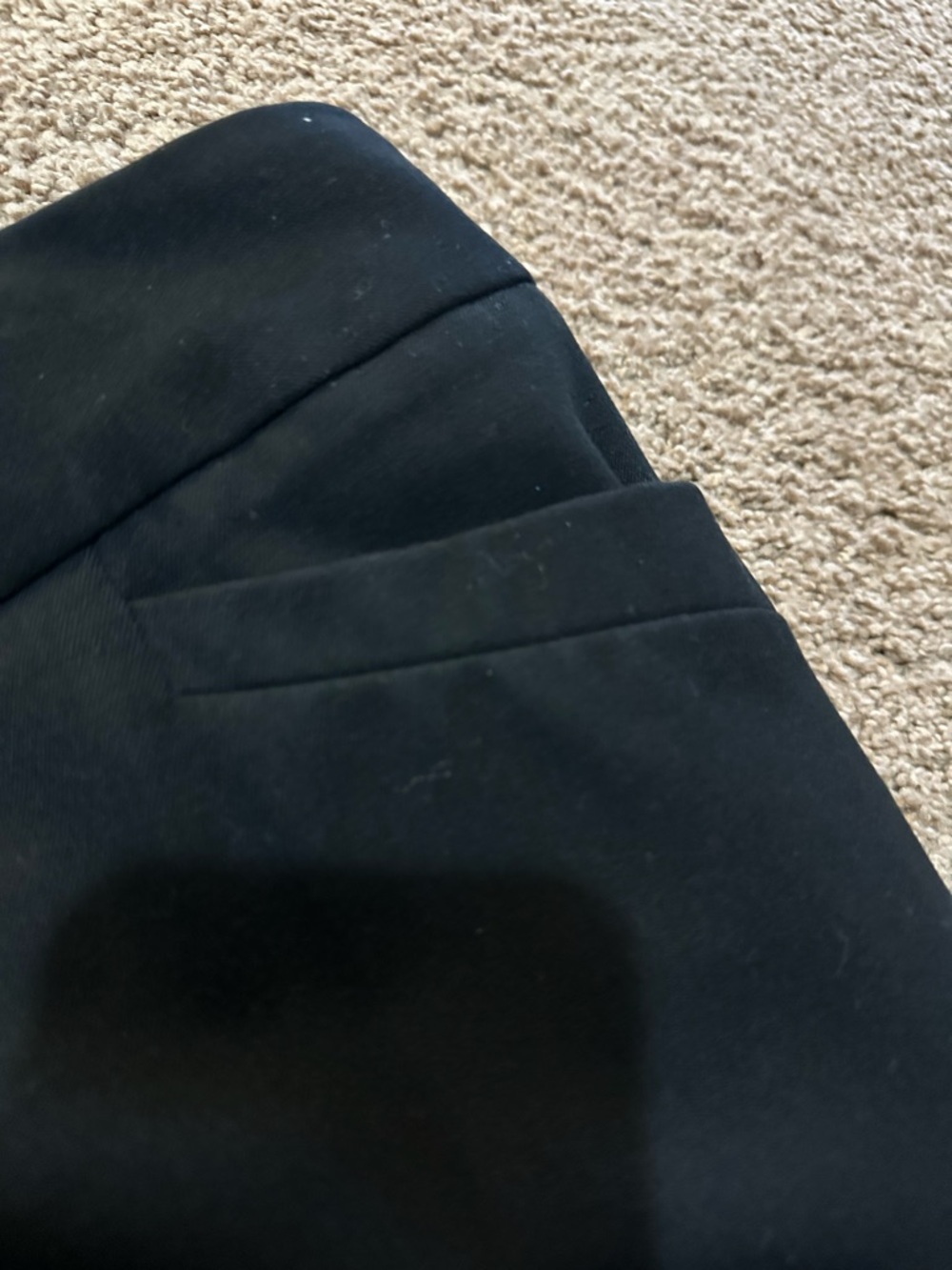 Chicos Brigitte slim fit wide leg pan black size 3 - Picture 5 of 12